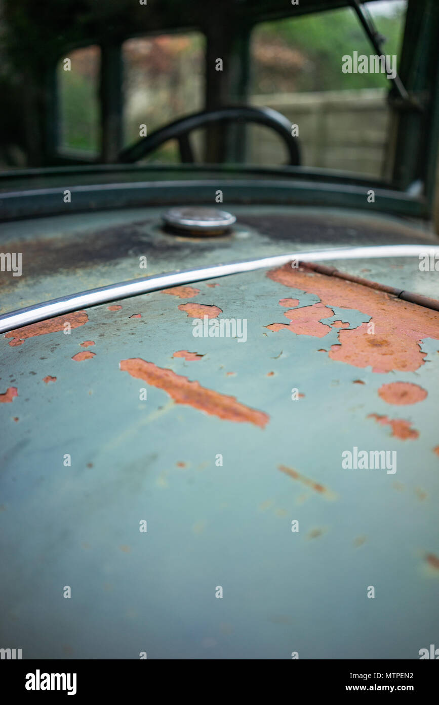 Unrestauriert Ford Modell A classic car in England Stockfoto