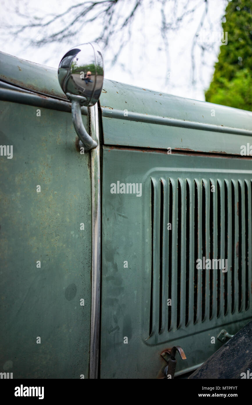 Unrestauriert Ford Modell A classic car in England Stockfoto