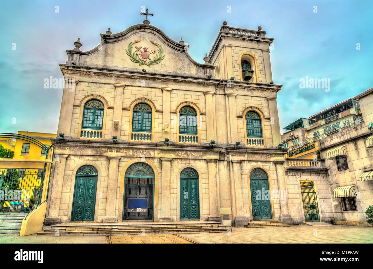 St. Lazarus Kirche in Macau, China Stockfoto