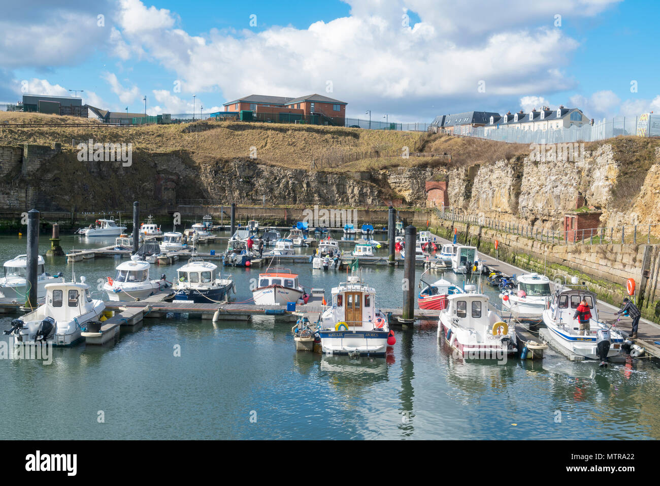 Seaham marina, Hafen, Cleveland, County Durham, England, Großbritannien Stockfoto