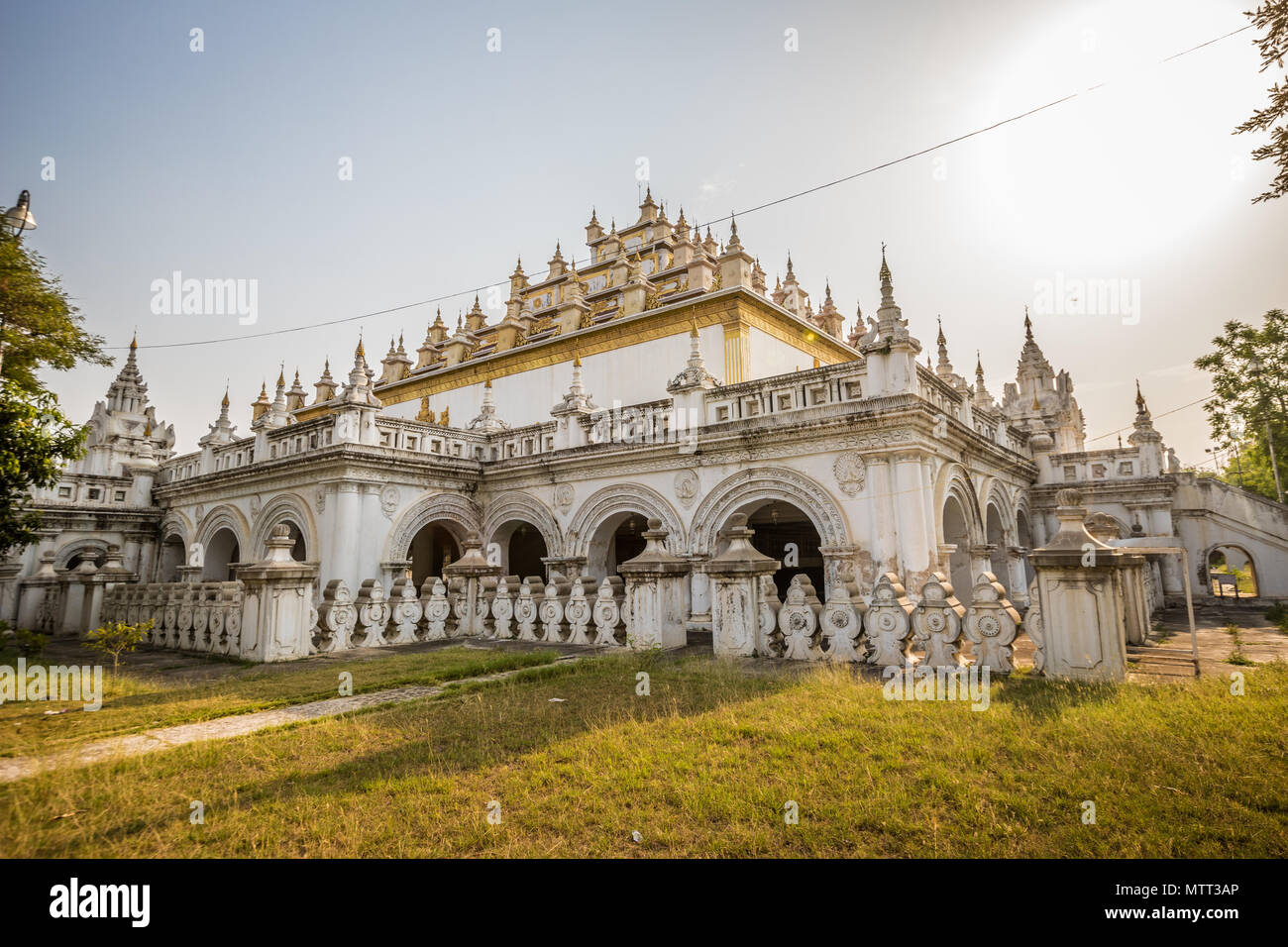 Alte Tempel in Mandalay, Myanmar Stockfoto