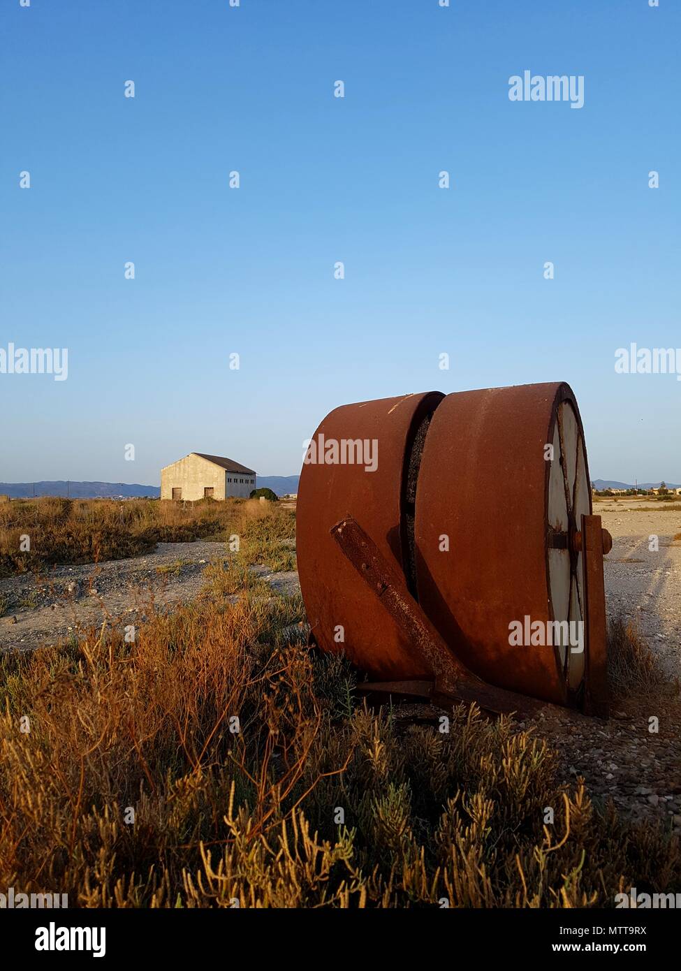 Cagliari, Sardinien, Italien, Molentargius Saline Regional Park Stockfoto