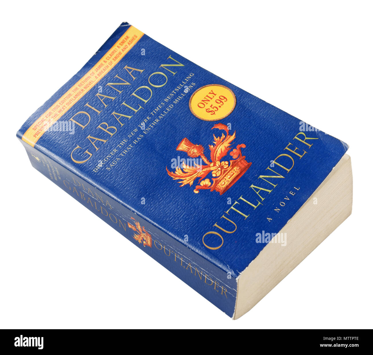 Outlander von Diana Gabaldon Stockfoto