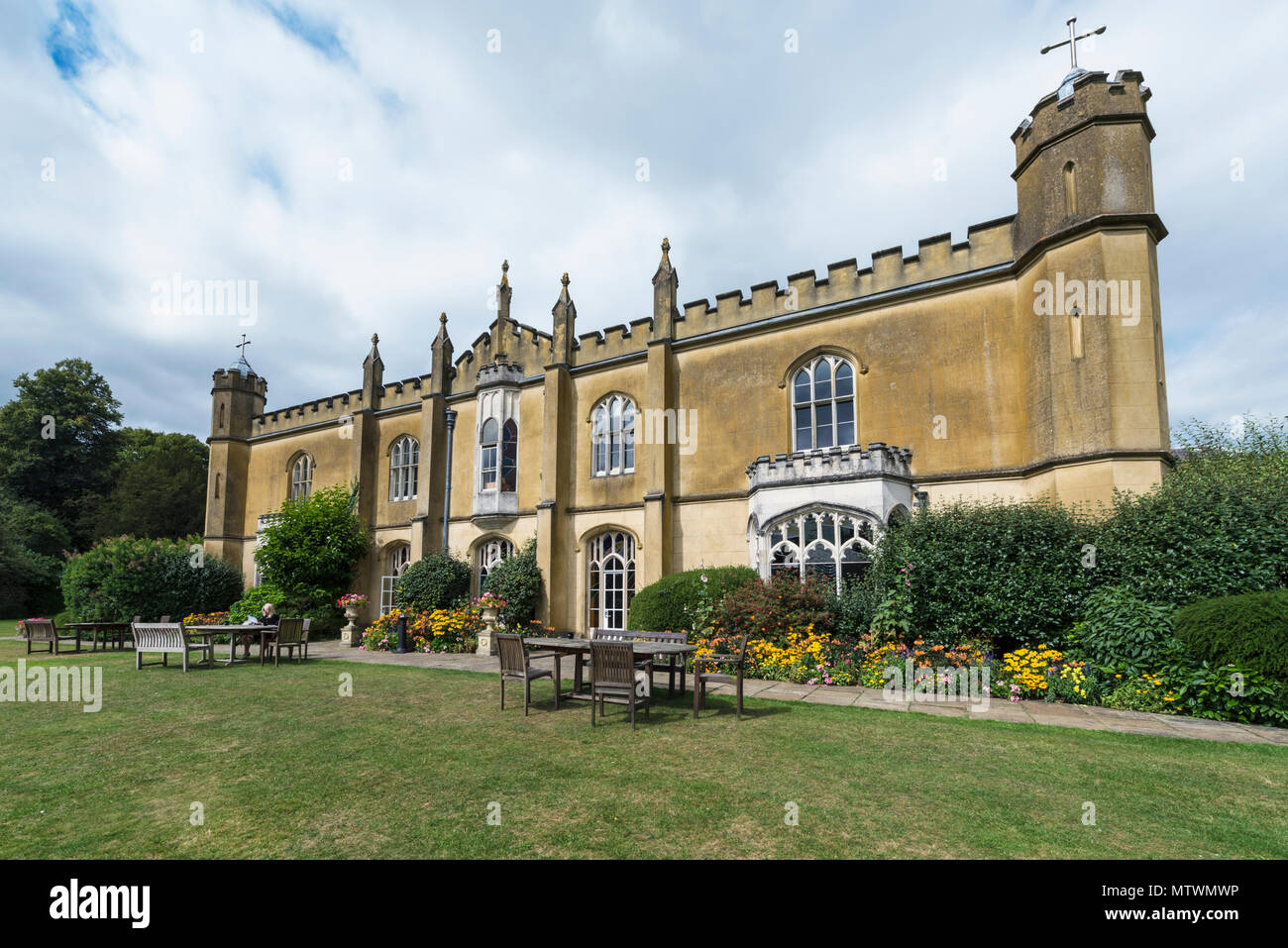 Great Missenden Abbey in Buckinghamshire Stockfoto