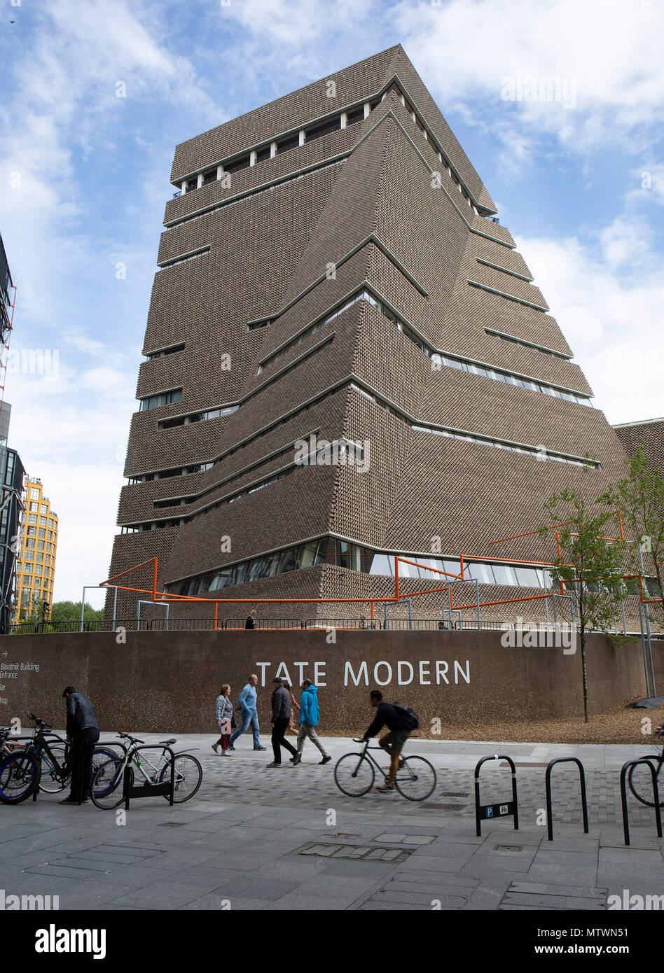 Tate Modern: Die blavatnik Gebäude Stockfoto