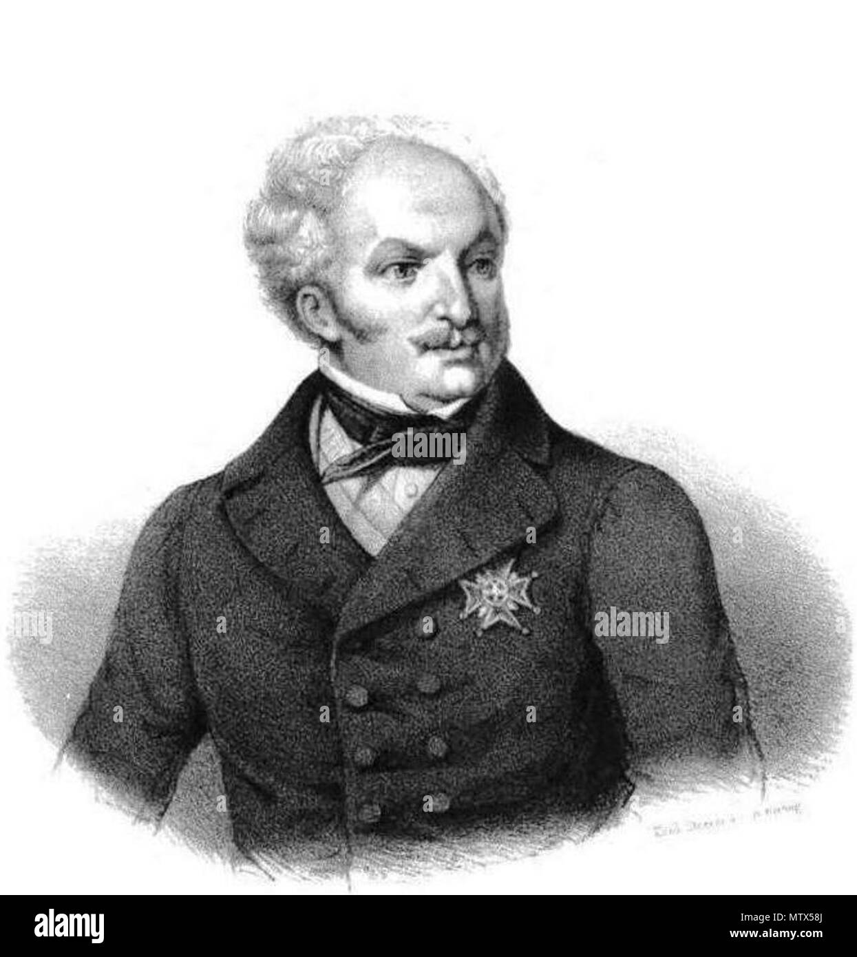 . 'Louis XVII, Roi de France et de Navarre". (Datei: Naundorff alt.jpg). 1846. Unbekannt 439 Naundorff Alt (2) Stockfoto