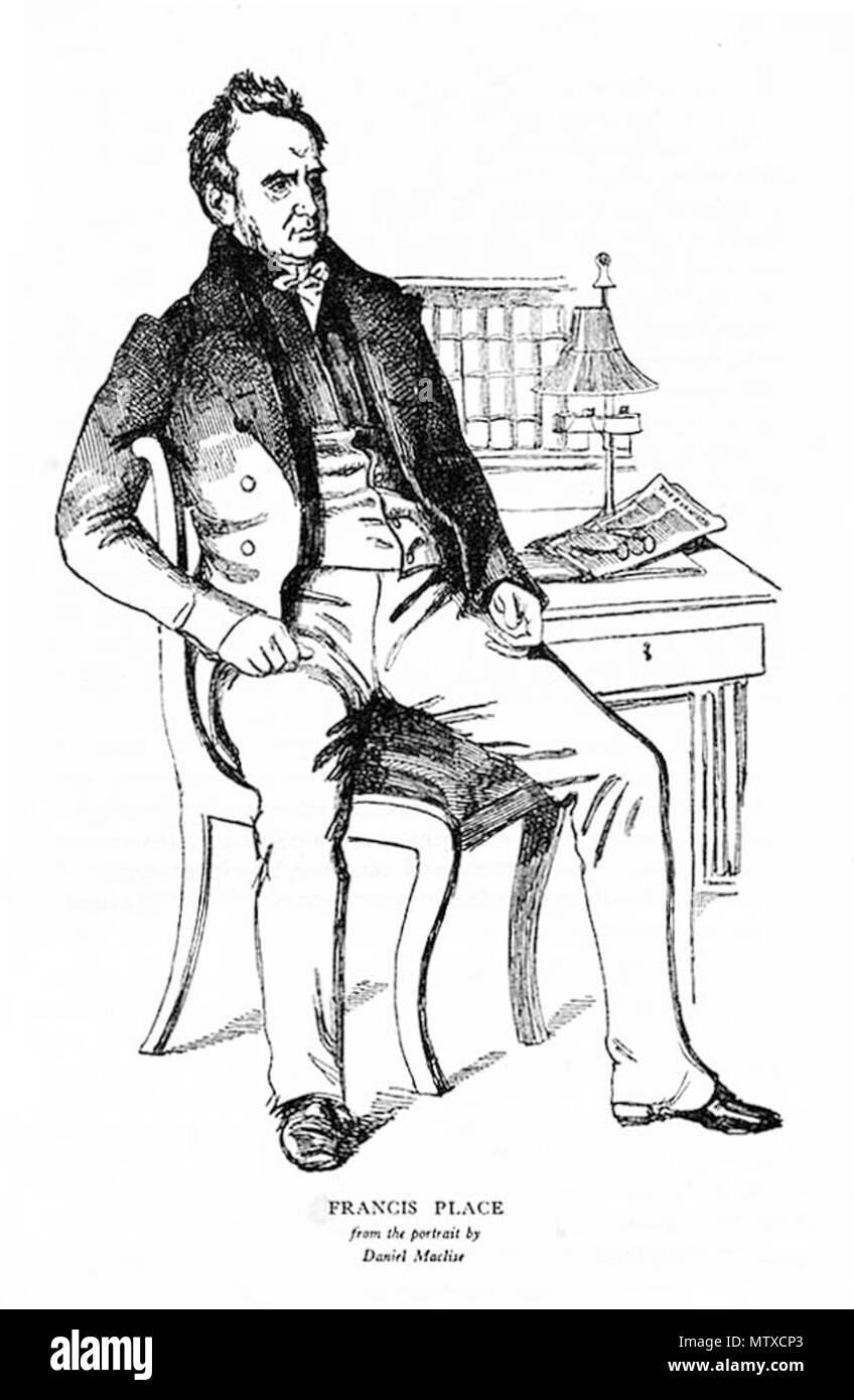 . Englisch: Francis (1771-1854), englischer radikale Sozialreformer. 28. Juli 2008. Ulrich Lange, Dunedin, Neuseeland 215 Francis Ort Stockfoto