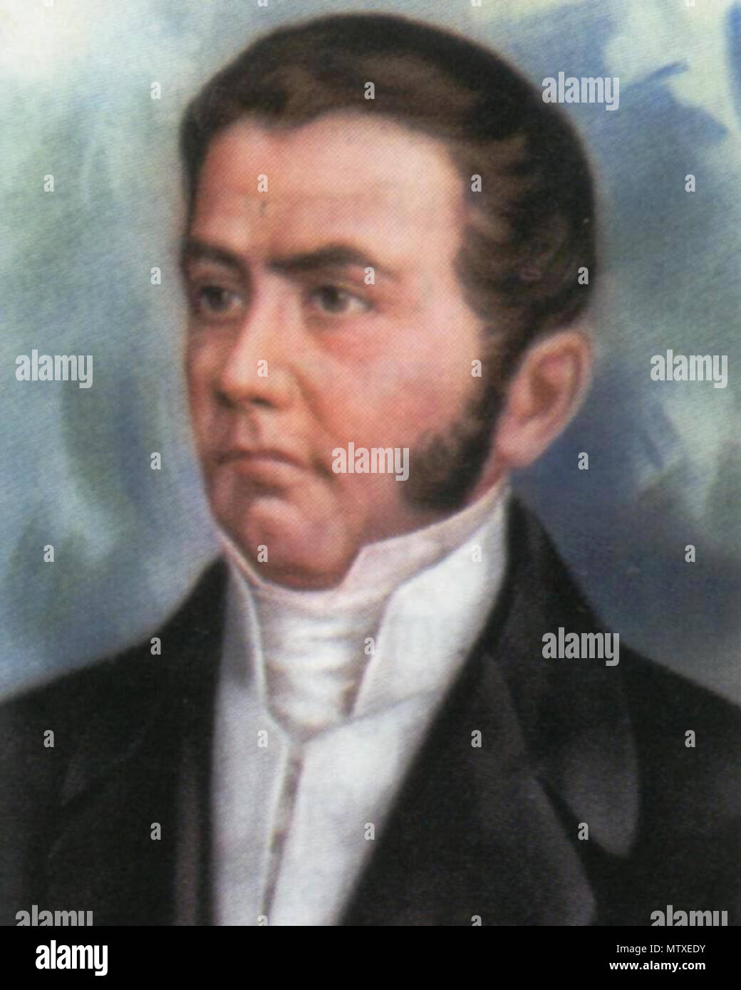 . Englisch: Pedro Velez, Interim Präsident von Mexiko Español: Pedro Velez, Presidente Interino de Mexico. 2. Oktober 2010. SUN RISE 474 Pedro Velez Stockfoto