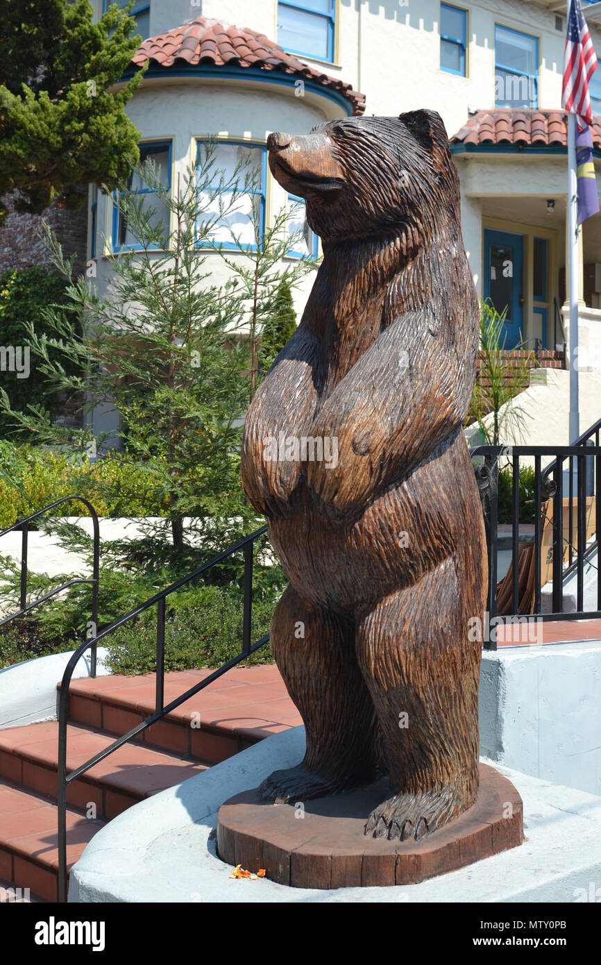 Holz- Bär in Berkeley, Kalifornien Stockfoto