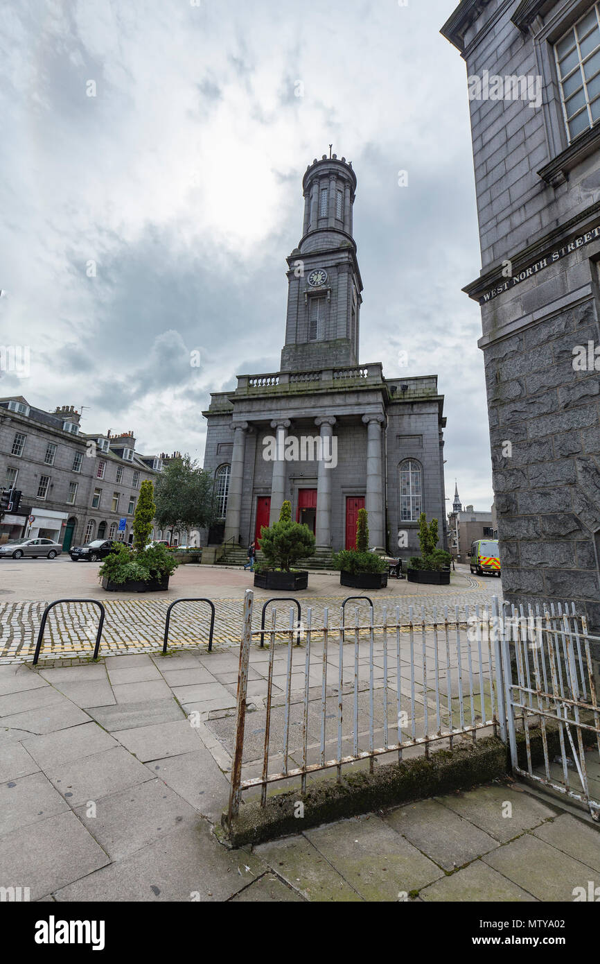 Hochformat der Aberdeen Arts Center in Aberdeen, Vereinigtes Königreich. Stockfoto