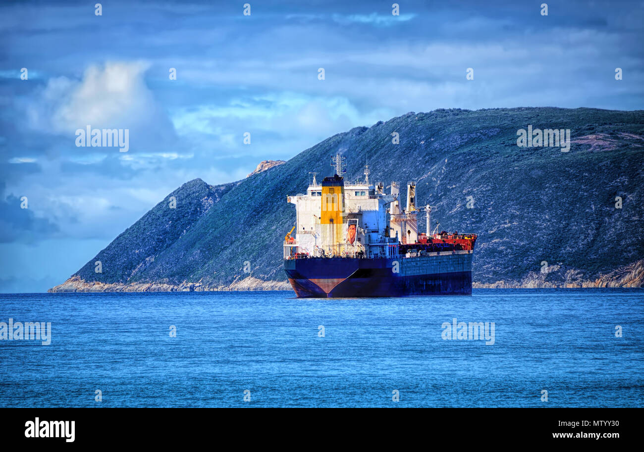 Schiff in Lockyer Shoal, Albany, Western Australia, Australien Stockfoto