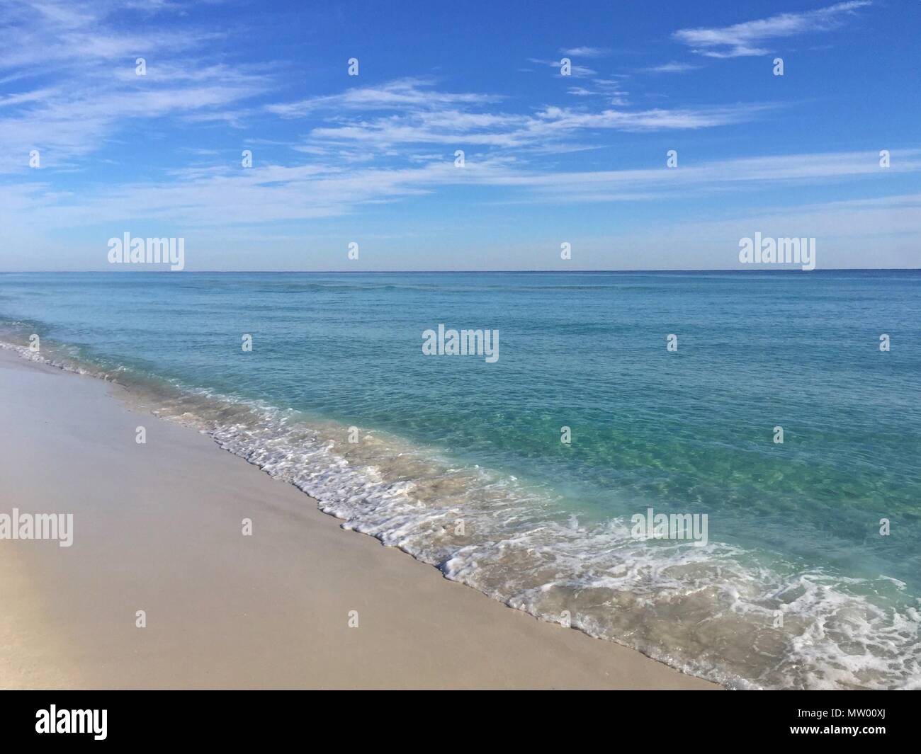 Pensacola Strand, Santa Rosa, Florida, Vereinigte Staaten Stockfoto