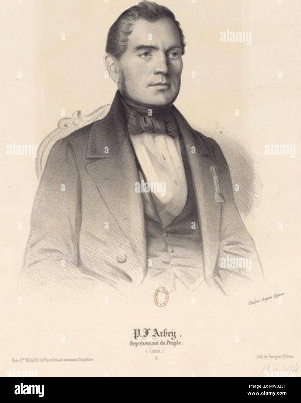 483 Pierre-François Arbey Stockfoto