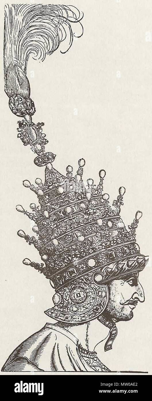 . Englisch: süleyman ich die Große 1520-166, Holzschnitt von Melchior Lorck (?), im Kupferstichkabinett Berlin (16. Jahrhundert) English: Sultan Süleyman I. der Grosse 1520-1566, Holzschnitt, 470 x 190 mm, von Melchior Lorck (Die Zuschreibung zu lorck ist nicht gesichert). Magyar: I. (Nagy Szulejmán szultán 1520-1566 (szigetvár), Melchior Lorck (?) fametszete. Zeitgenössisches Werk ca. 1660...1680.. Melchior Lorck (vermutlich) 580 Süleyman 1. eine Große 1494 1566 Lorck Stockfoto