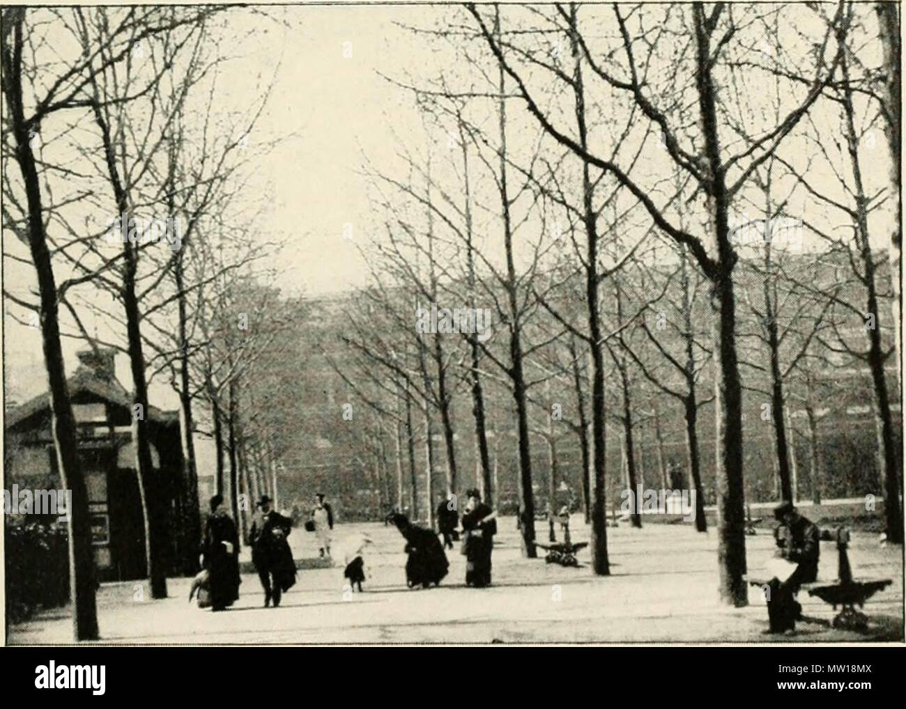 "Paris von heute: eine intime Konto der Menschen, die zu Hause leben, und ihre Orte von Interesse" (1900) Stockfoto