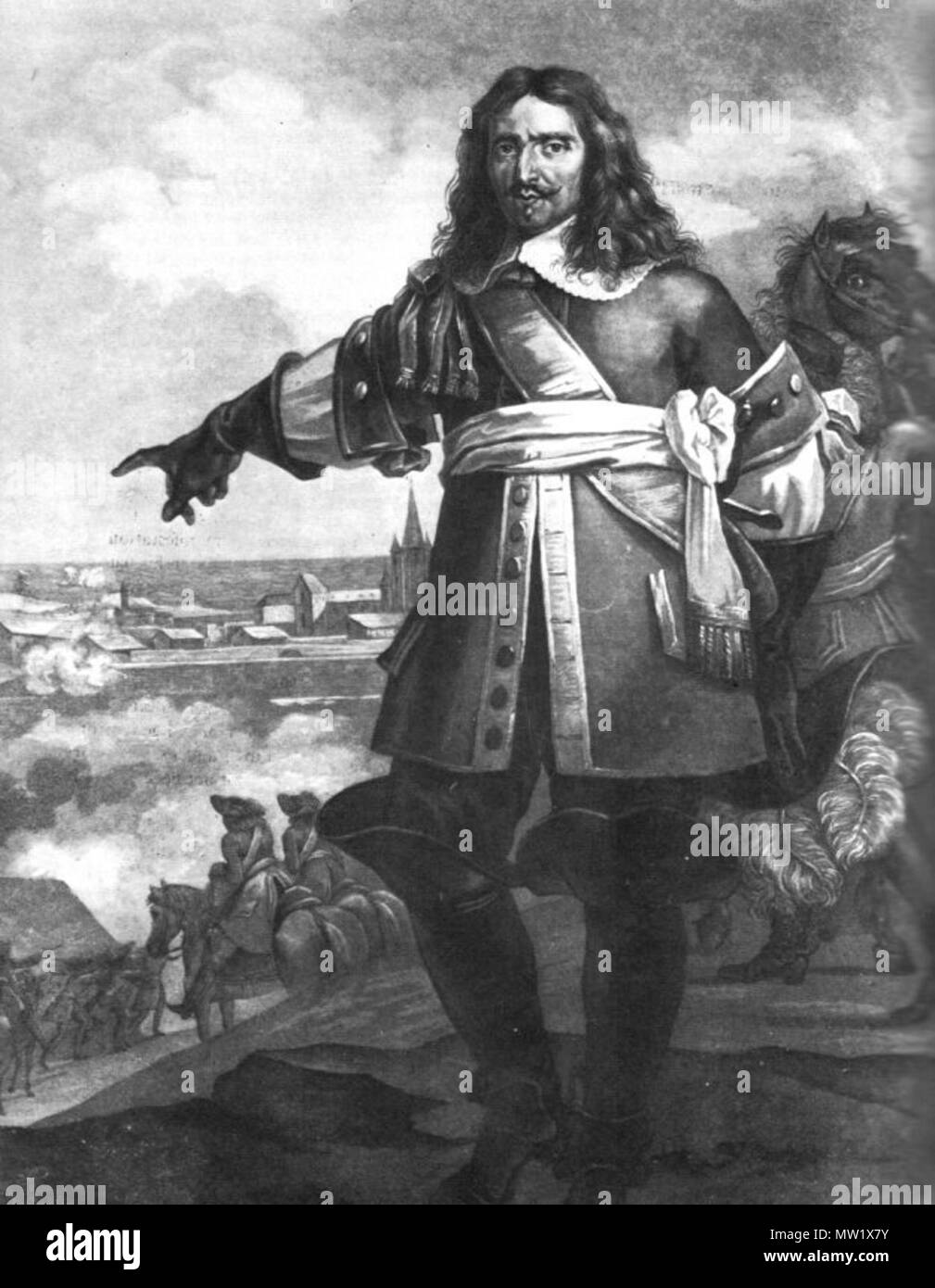 . Englisch: Marschall Turenne Español: Mariscal Turena. Unbekannt 617 Turena Stockfoto