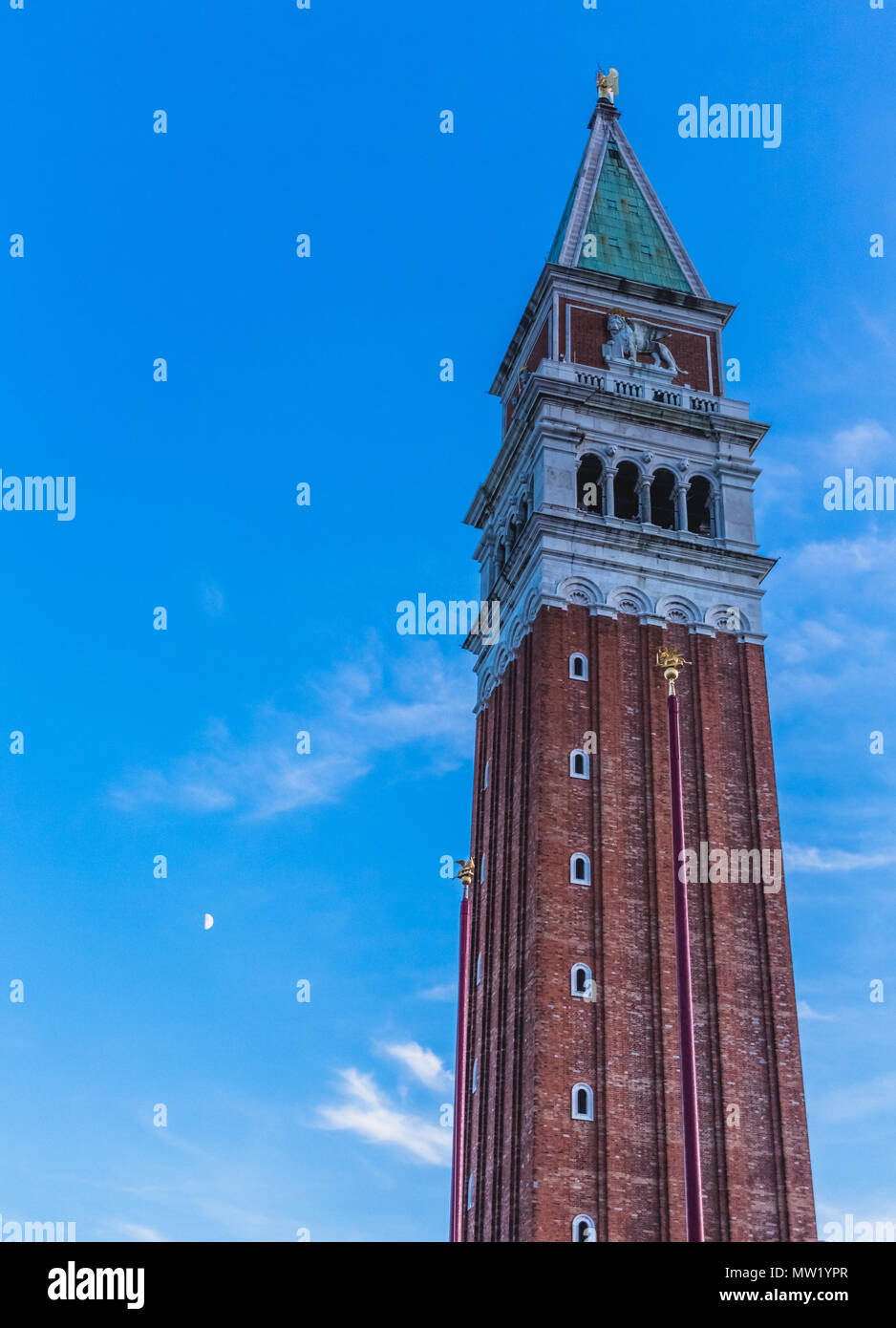 Saint Mark Bell Tower gegen Sky Stockfoto
