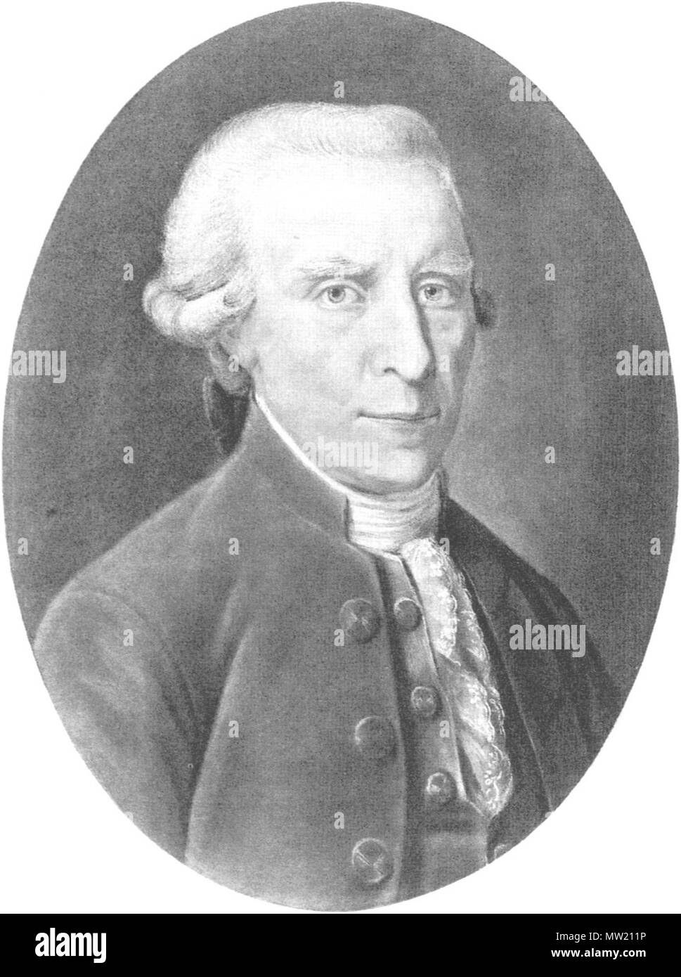 637 Voß, Christian Friedrich (1722-1795) Stockfoto