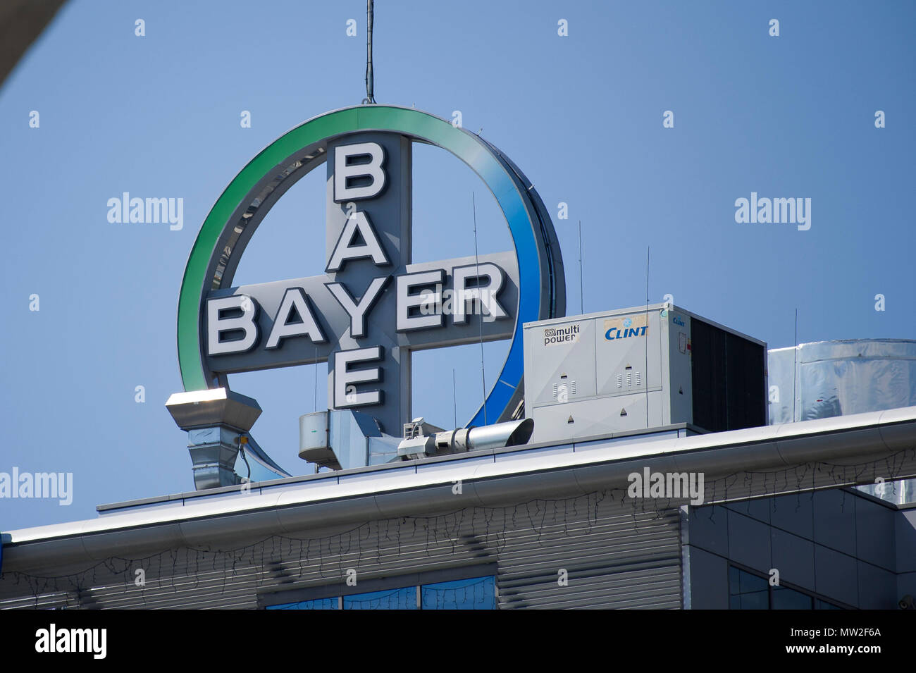 Bayer Bürogebäude in Danzig, Polen. 28.Mai 2018 © wojciech Strozyk/Alamy Stock Foto Stockfoto