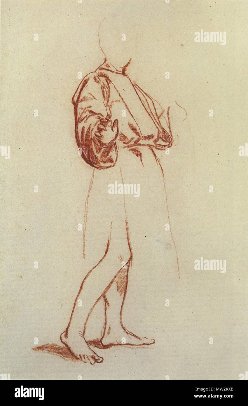 663 Édouard Manet - Étude pour Christ le jardinier" Stockfoto
