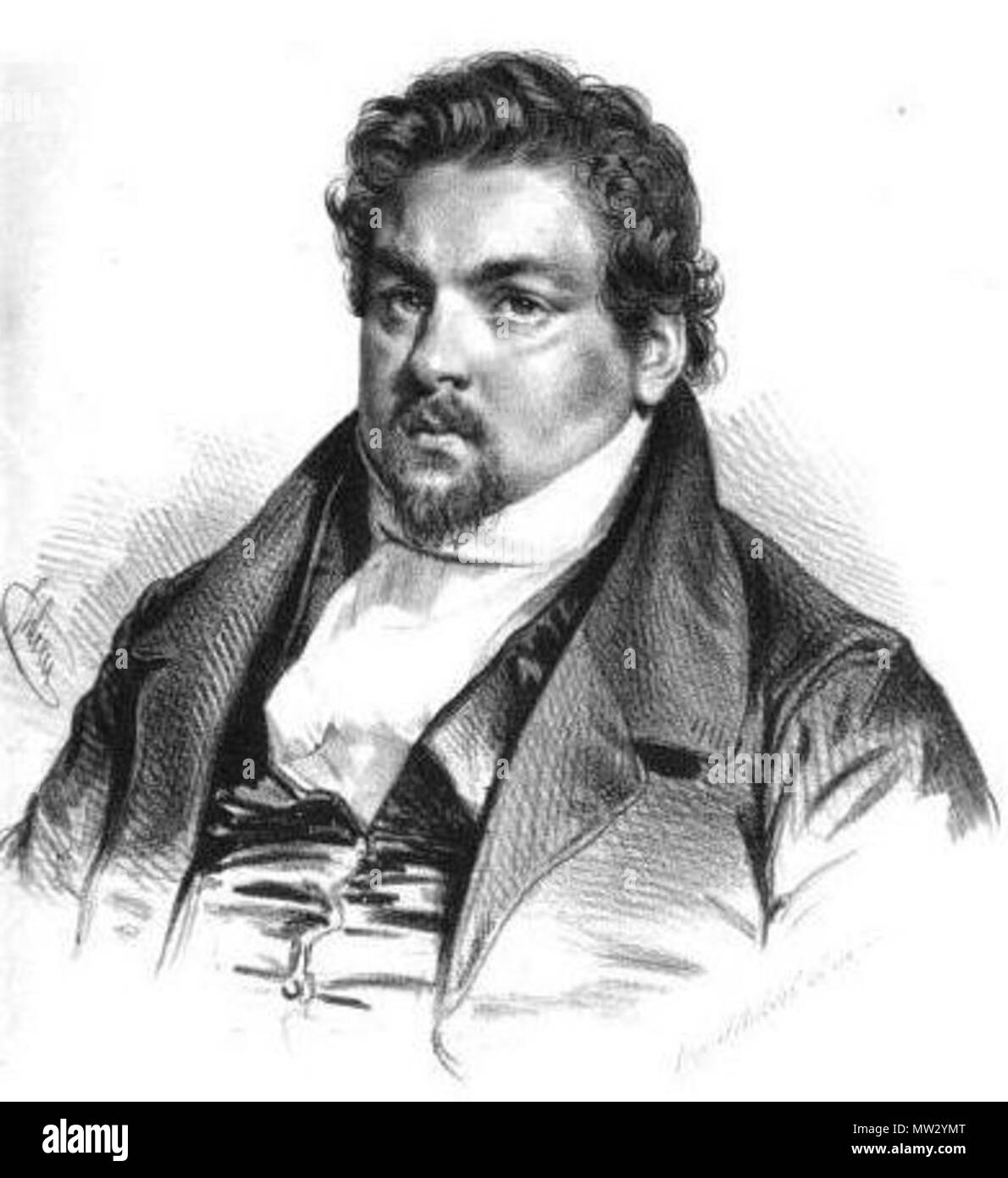 . Français: Antony Thouret (1807-1871). 1835. Unbekannt 52 Antony Thouret Stockfoto