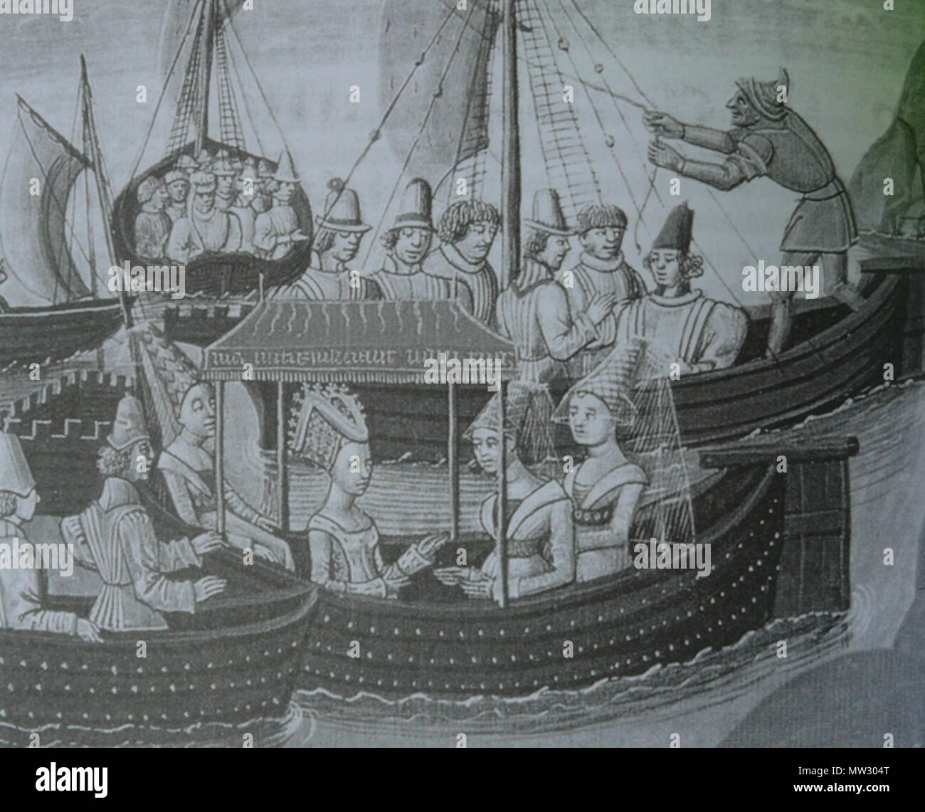 . Englisch: Philippa von Hennegau. 15. Jahrhundert. Anonym 480 Philippa von Hennegau Stockfoto