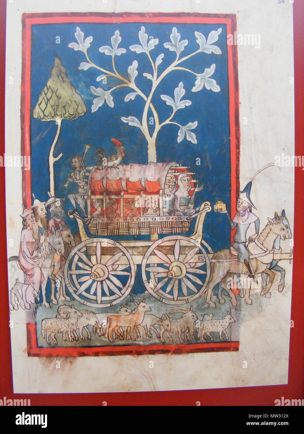 161 Deutsches Museum Verkehrszentrum - Jakobs Reise / Ägypten Stockfoto