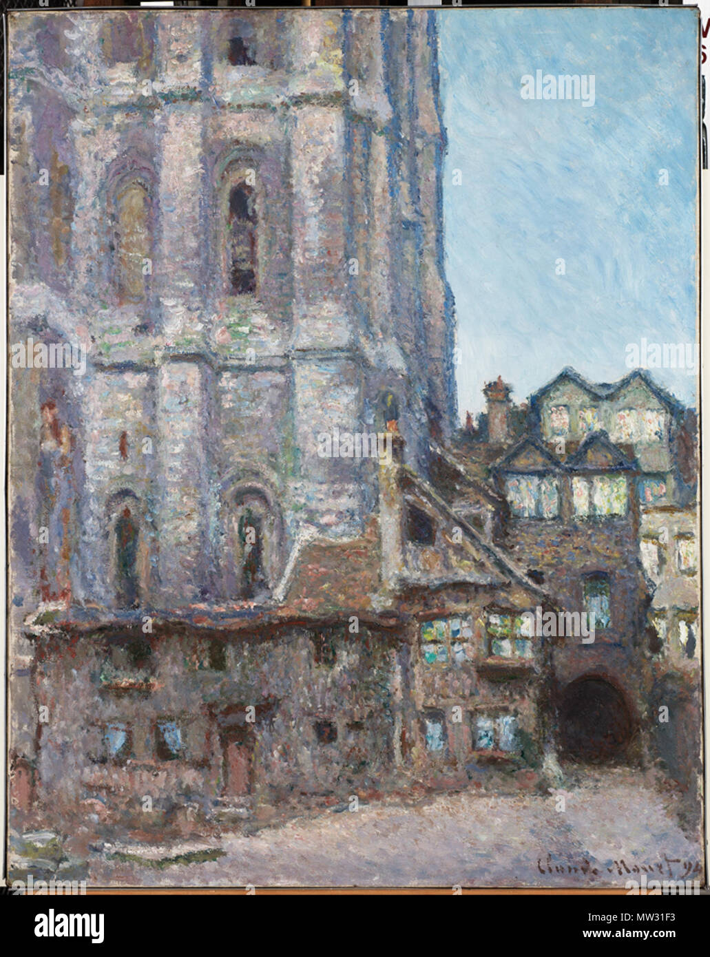 . Q 34613924. Zwischen 1892 und 1894 118 Kathedrale von Rouen - La Cour d'Albane 1956 24. Stockfoto