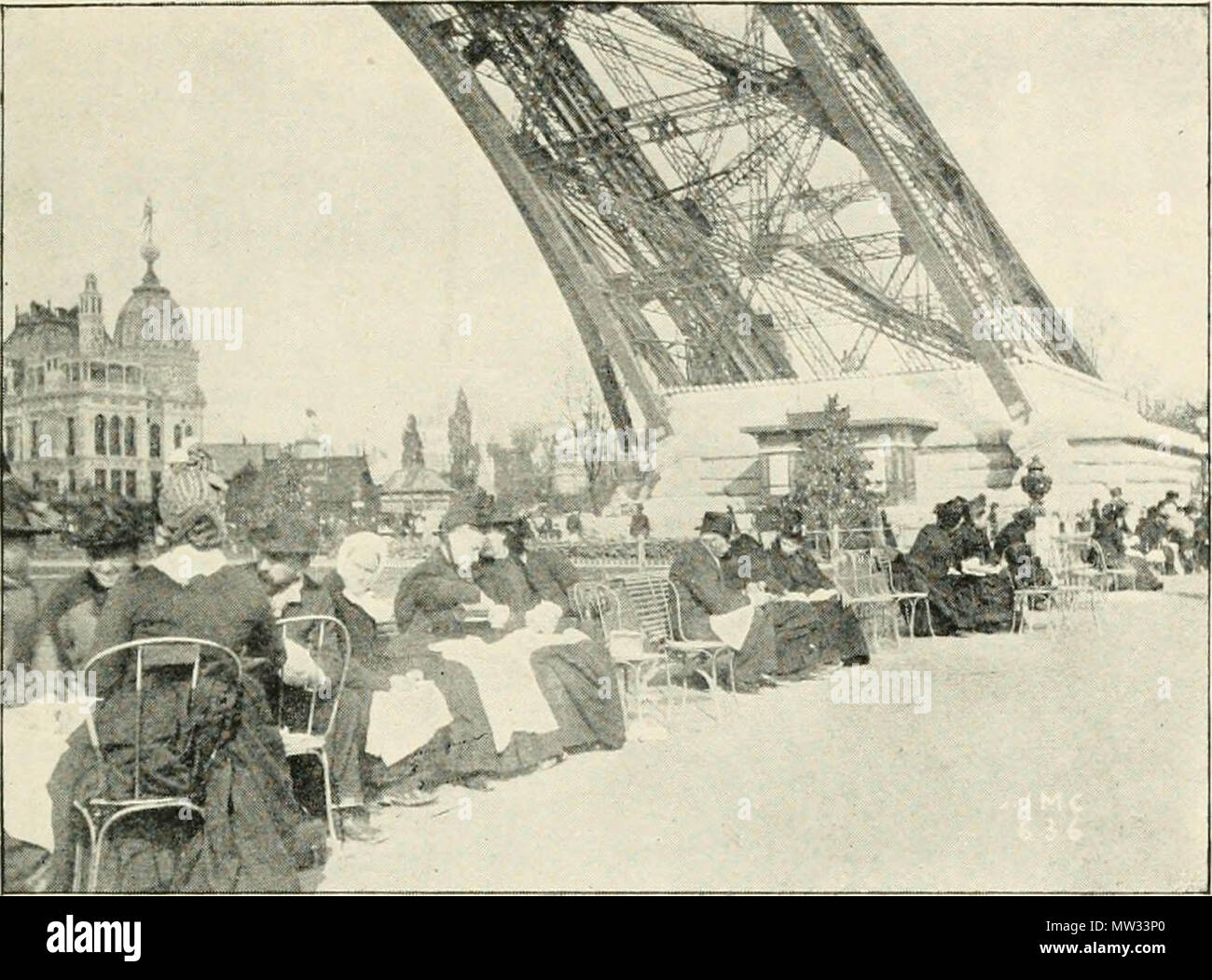"Paris von heute: eine intime Konto der Menschen, die zu Hause leben, und ihre Orte von Interesse" (1900) Stockfoto