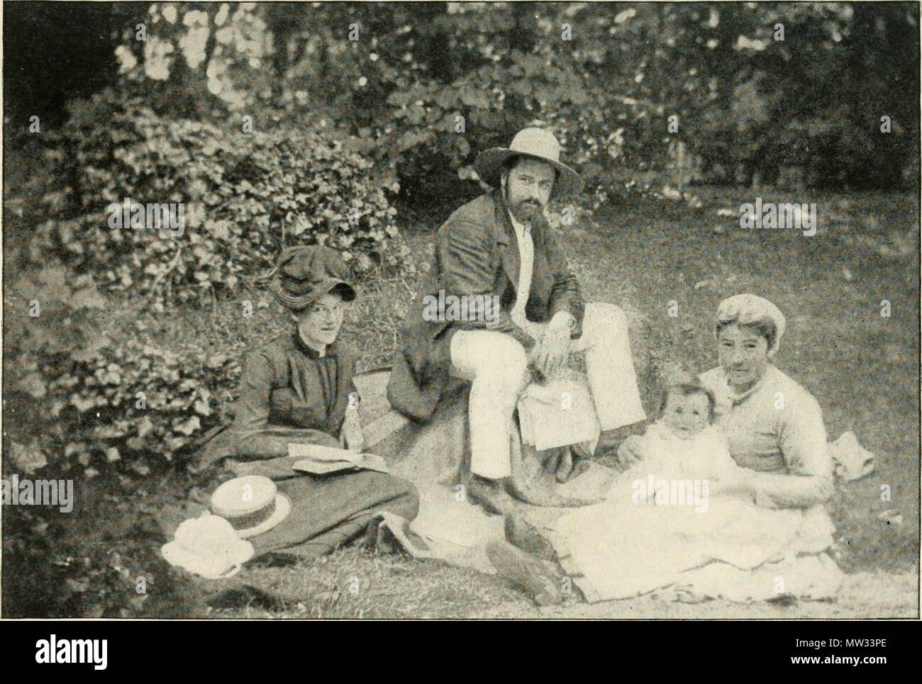 "Paris von heute: eine intime Konto der Menschen, die zu Hause leben, und ihre Orte von Interesse" (1900) Stockfoto