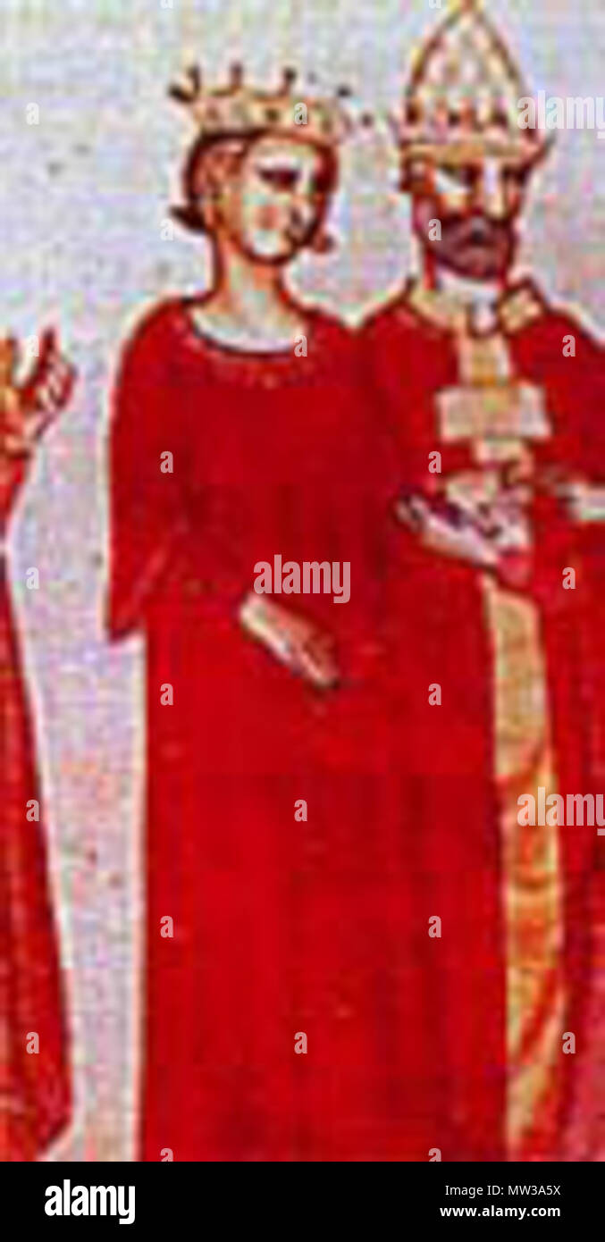 . Englisch: Yolande von Jerusalem Čeština: Jolanda Jeruzalémská. 13. Jahrhundert. Giovanni Villani 657 Yolande von Jerusalem Stockfoto