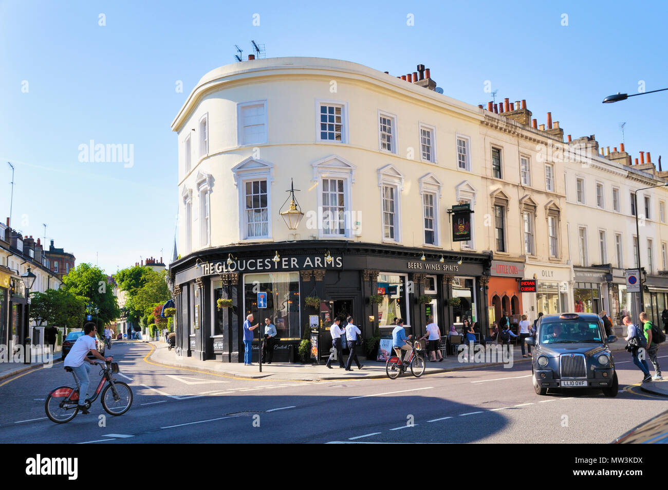 Die Gloucester Arms Pub, Gloucester Road, Kensington, London SW7 Stockfoto