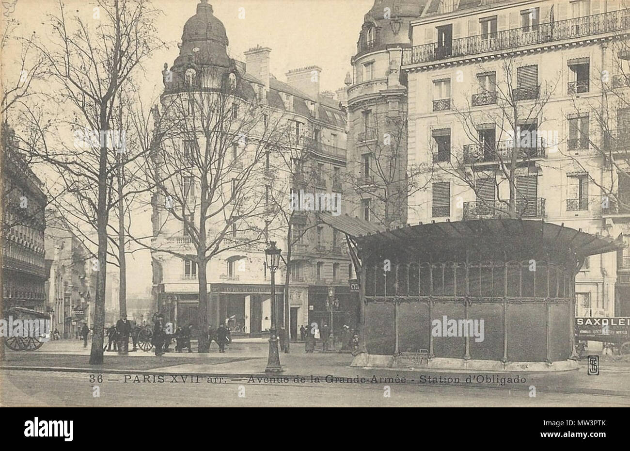 435 Métro obligado Stockfoto