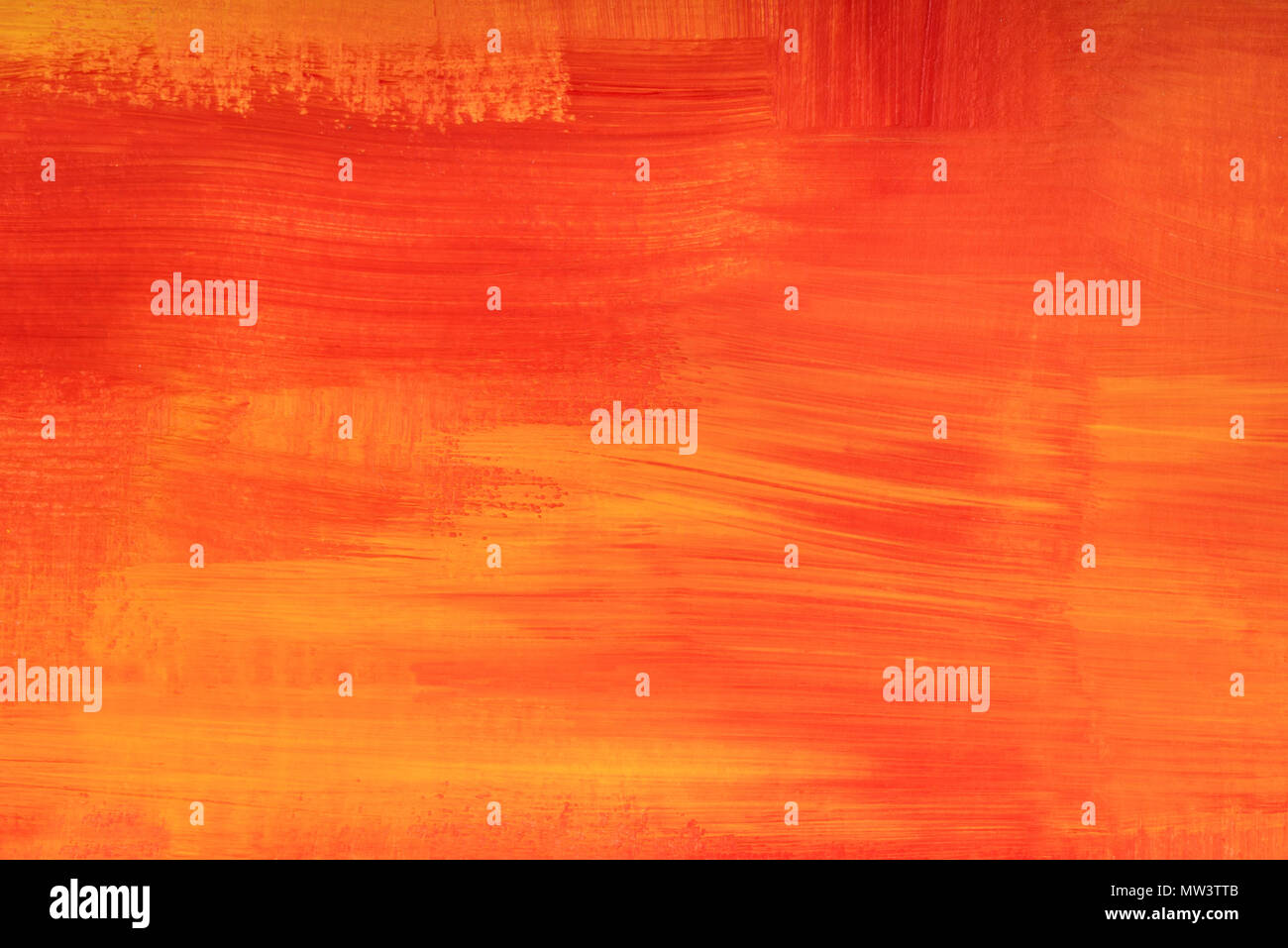 Abstrakte handbemalte orange Hintergrund Stockfoto