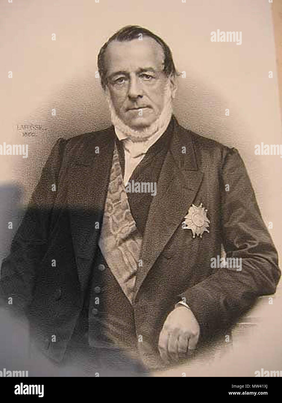 . Français: Paul Boudet, Homme politique français, Ministre, Tiefdruck. . Benutzer: RSekulovich461P boudet 4 Stockfoto