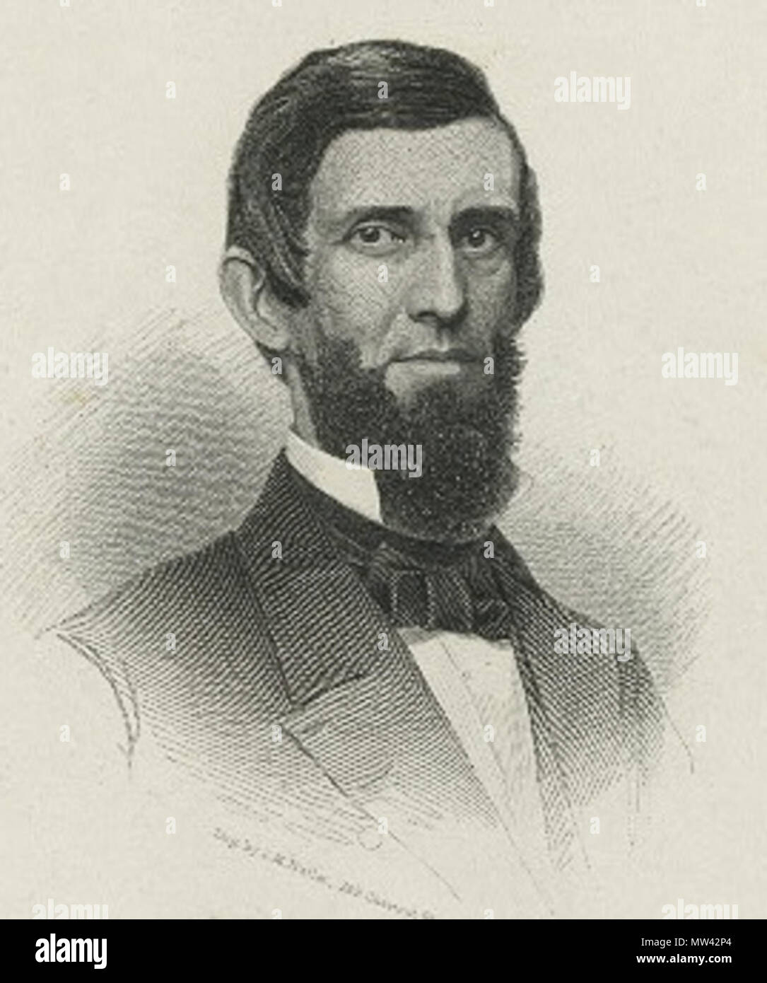 . Englisch: William Faxon (1822-1883). 19. Unbekannt 648 William Faxon 7/8 Stockfoto