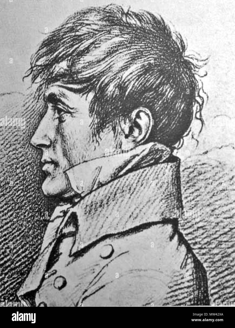 . Français: Portrait de Miollis. 19. Unbekannt 418 Miollis Stockfoto