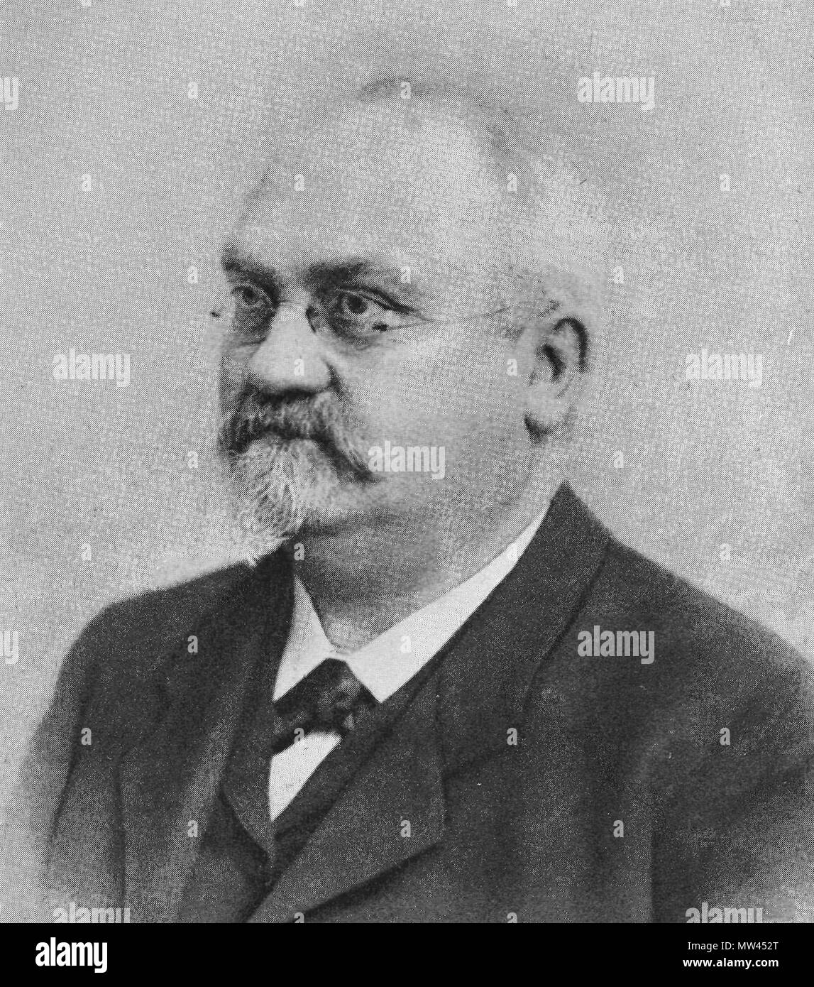 . Englisch: Wilhelm Schauman. 19. Unbekannt 647 Wilhelm Schauman Stockfoto