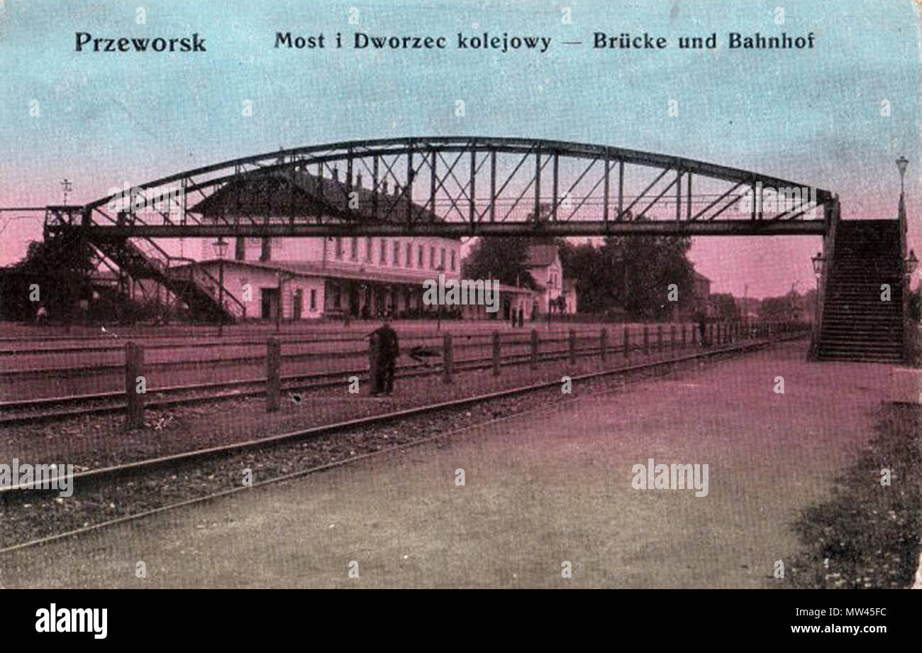 490 POL Przeworsk Dworzec Główny Stockfoto