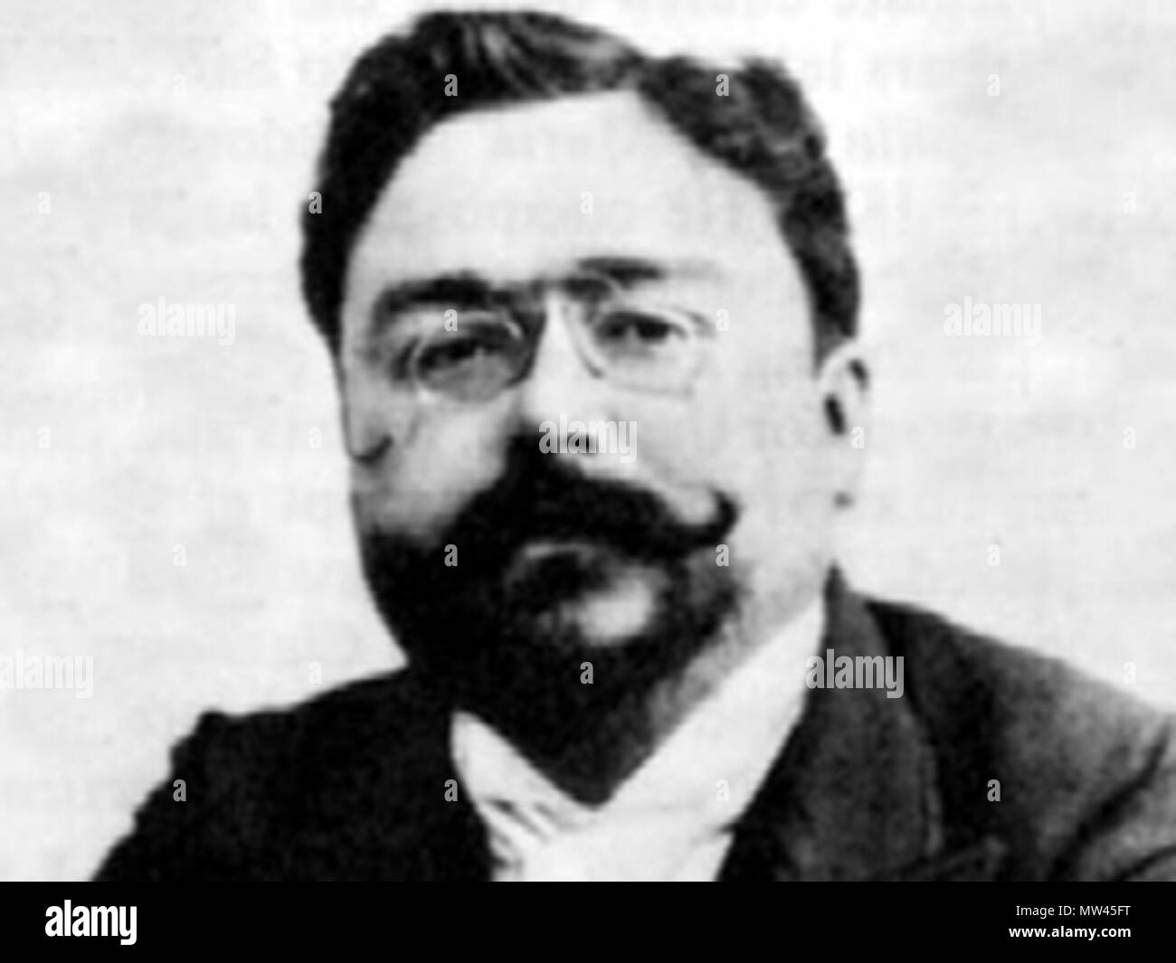 . Deutsch: Fotografia d'Issac Albeniz ein Camprodon el 1916. 19 März 2011, 14:41:08. Nur 299 IsaacAlbeniz Renom Stockfoto