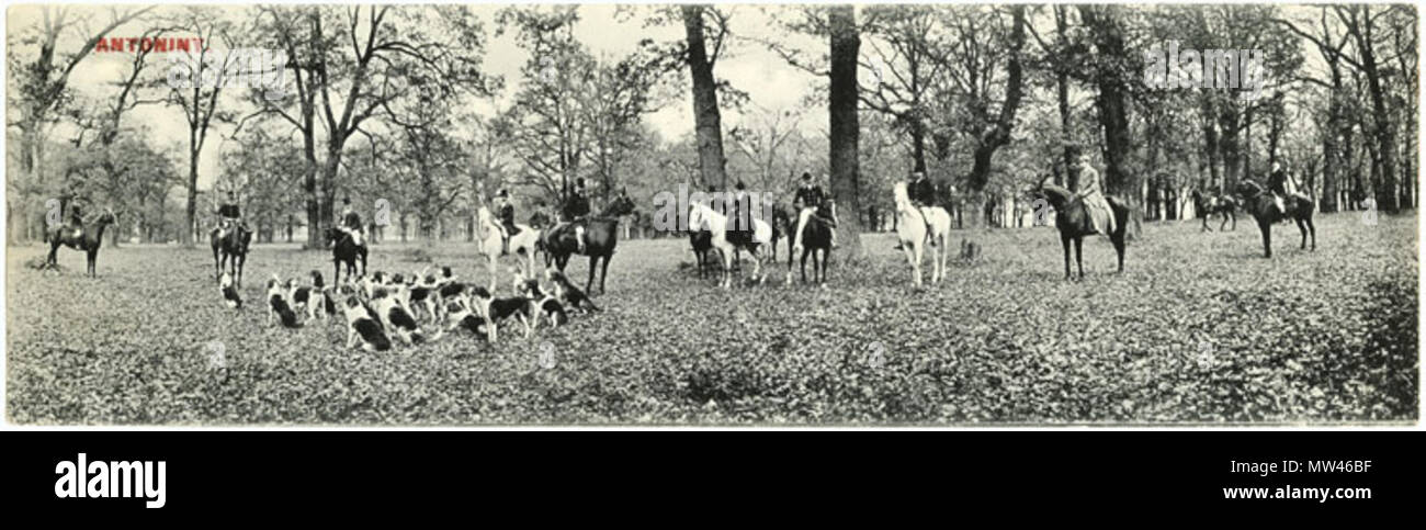 669 Антоніни. Час полювання Під Stockfoto