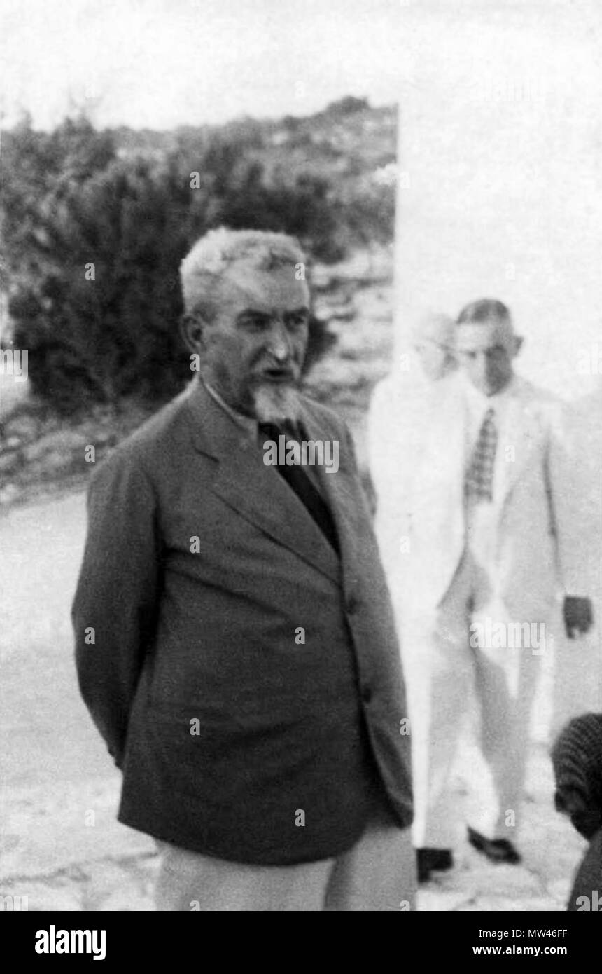 . Englisch: Dr. Hillel Yaffe עברית: ד'ר הלל יפה. Vor 1936. Diese Datei fehlt, Informationen zum Autor. 278 Hillel Yaffe Stockfoto