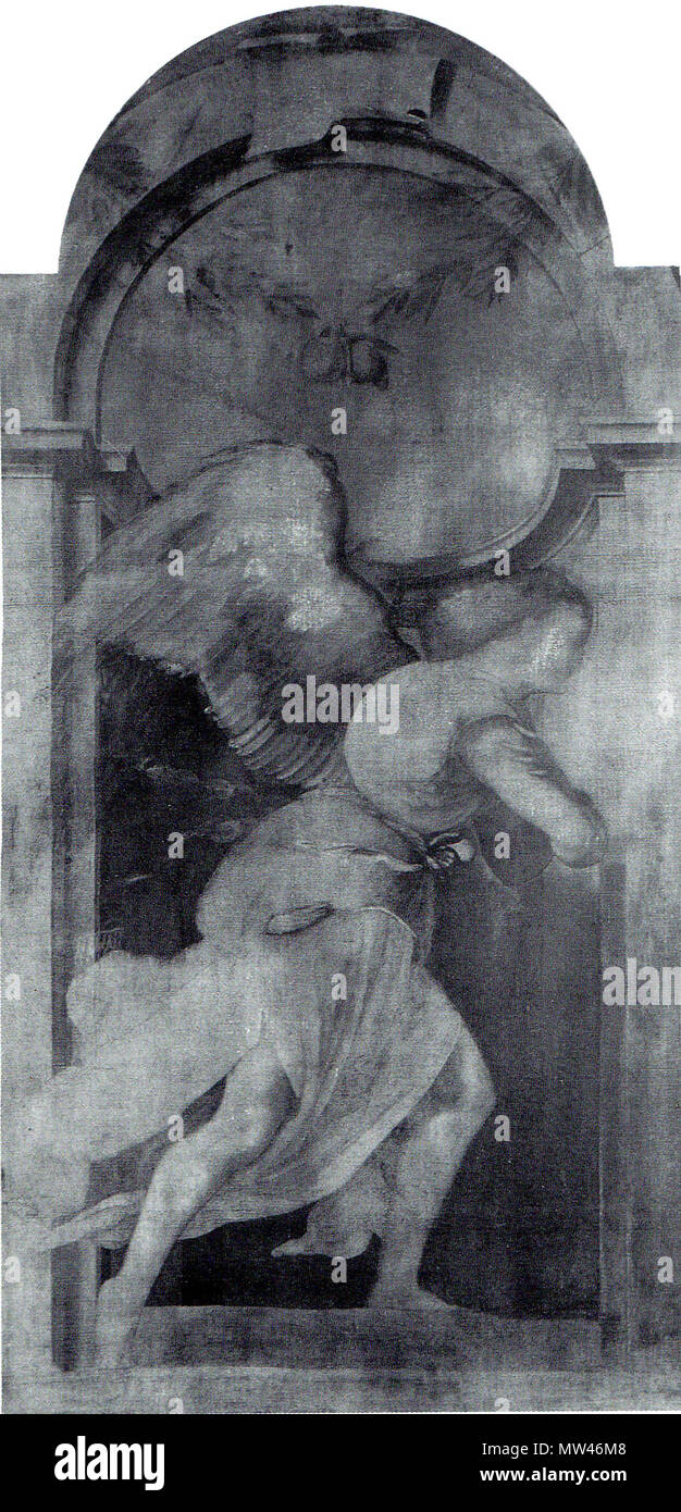 . Italiano: Angelo annunciante (moretto). 89 46 Angelo annunciante RobyBS (moretto) Stockfoto