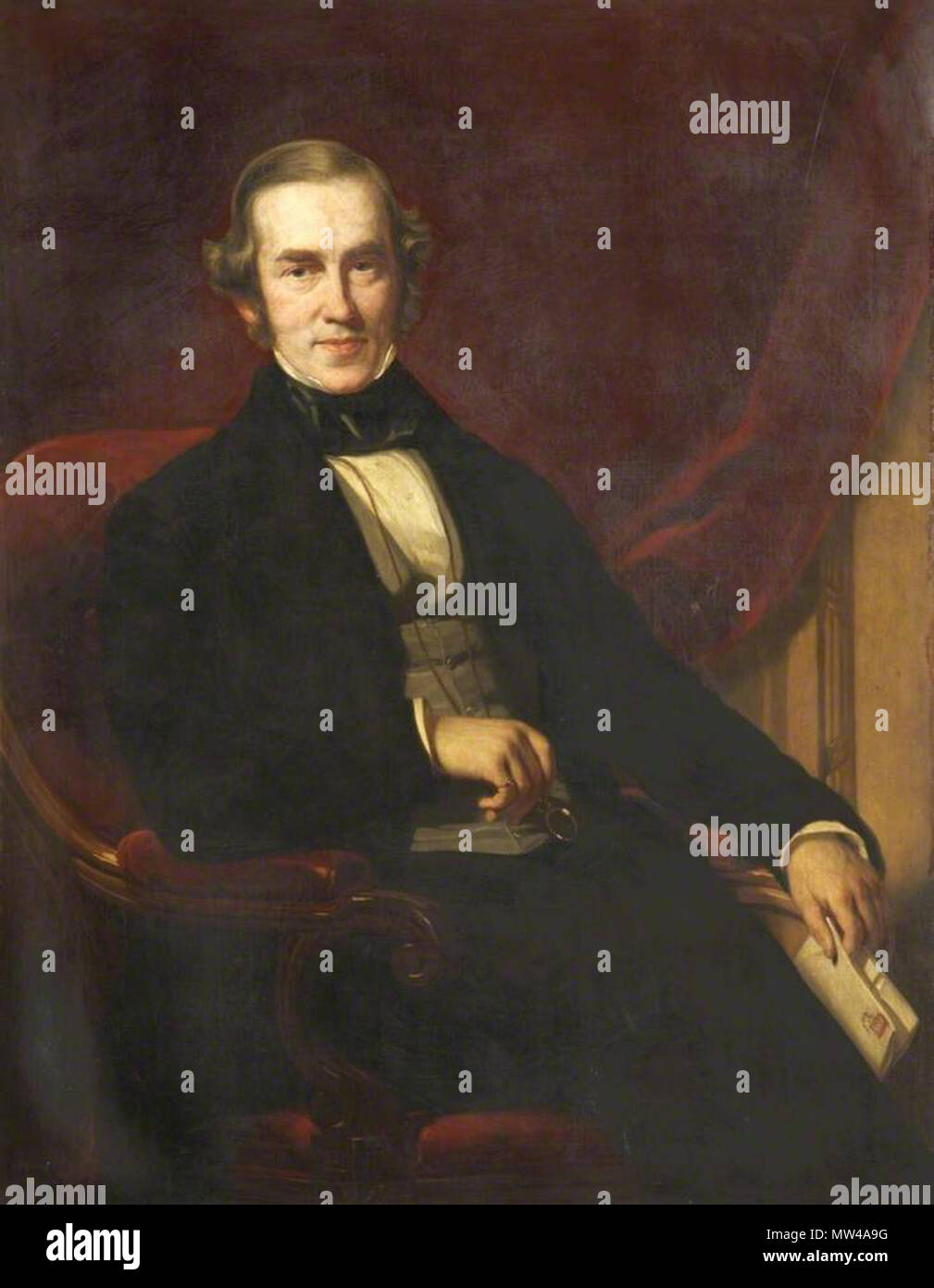 . Englisch: Portrait von Thomas Berry Horsfall, MP. 18 Januar 2012, 12:04:37. George Patten 604 Thomas Berry Horsfall Stockfoto