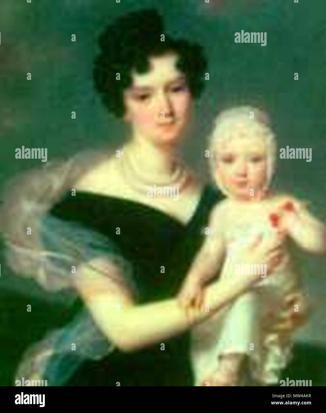 . Englisch: Gräfin Zofia Branicka (1790 - 1879) - eine polnische edle Frau, Kunstsammler. Sie war an Artur Potocki seit 1816 verheiratet. Polski: Zofia Potocka z Branickich (Ur. 11 Stycznia 1790 w Warszawie, zm. 6 stycznia 1879 w) Krzeszowicach żona Potockiego Artura, którego poślubiła w 1816 r., Polska filantropka. Vor 1879. Unbekannt 662 Zofia Branicka (1790-1879) Stockfoto