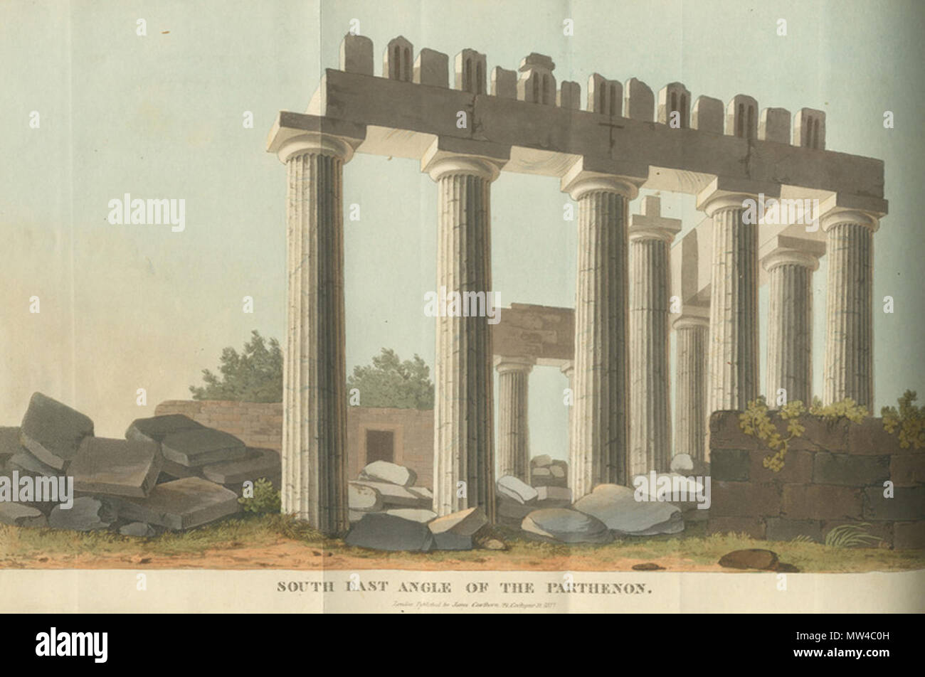 . Englisch: South East Winkel des Parthenon - John Cam Hobhouse Herrn Broughton - 1813. 1813. John Hobhouse, 1. Baron Broughton (1786-1869) Alternative Namen Sir John Hobhouse; John Cam Hobhouse Beschreibung britischer Politiker und Dichter Geburtsdatum / Tod 27 Juni 1786 3 Juni 1869 Ort der Geburt / Todes Bristol Bristol Standort London Authority control: Q 332595 VIAF: 56611273 ISNI: 0000 0001 1063 8065 50048870 LCCN: n NLA: 49783423 GND: 117525553 WorldCat 568 South East Winkel des Parthenon - John Cam Hobhouse Herrn Broughton - 1813 Stockfoto