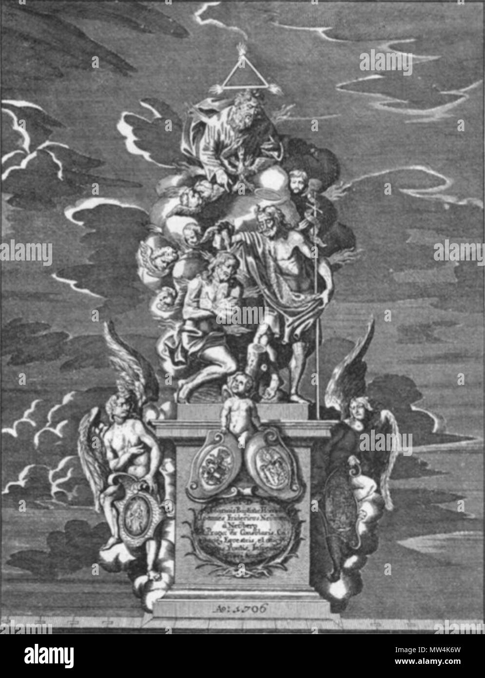 441 Neureuter Křest Brokof Stockfoto