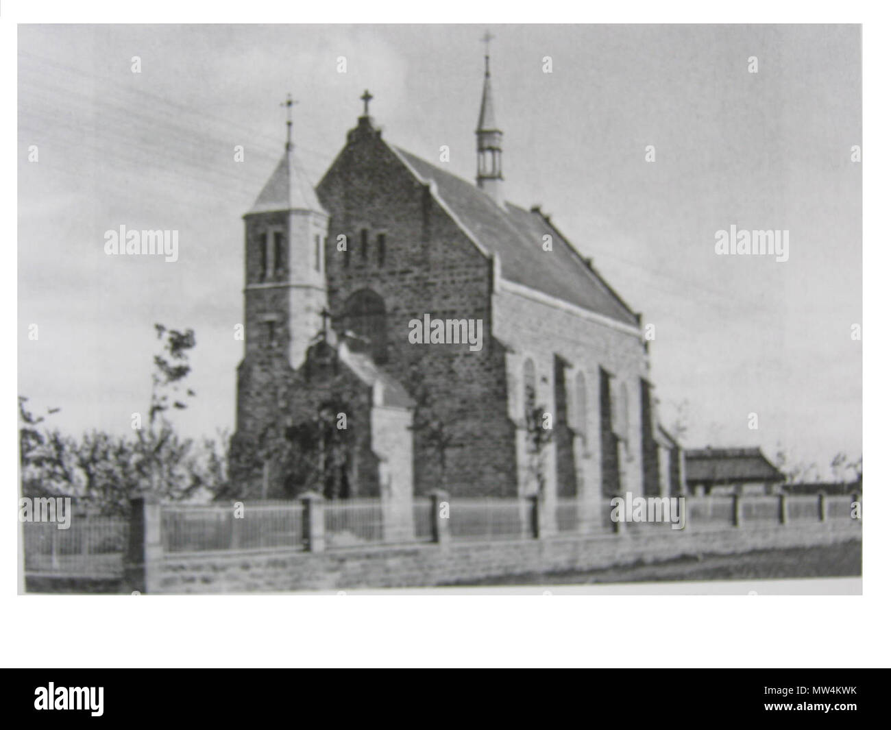 . Українська: Костел у Трибухівцях. 26 Oktober 2013, 11:22:26. Unbekannt 616 Trybukhivtsi. Rom Kirche Stockfoto