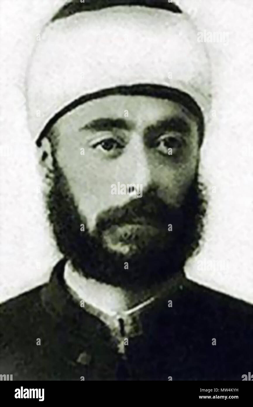 . العربية: عبد الرحمن الكواكبي. Englisch: Abd al-Rahman al-Kawakibi. Vor 1903. Unbekannt 31 Al-Kawakibi Stockfoto