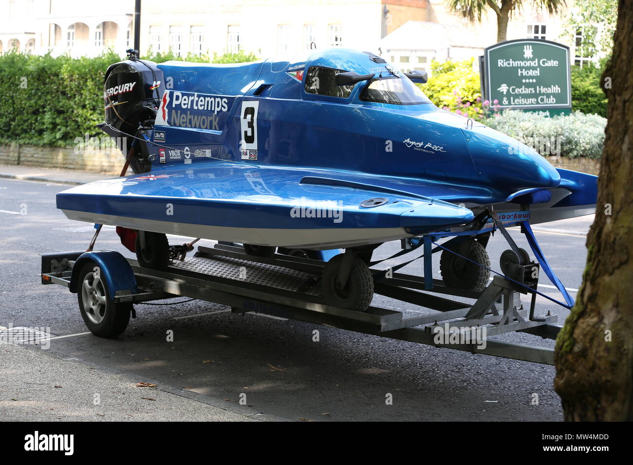 Coleman Racing - Offshore Motorboot Racing Team - P1 Superstock Stockfoto
